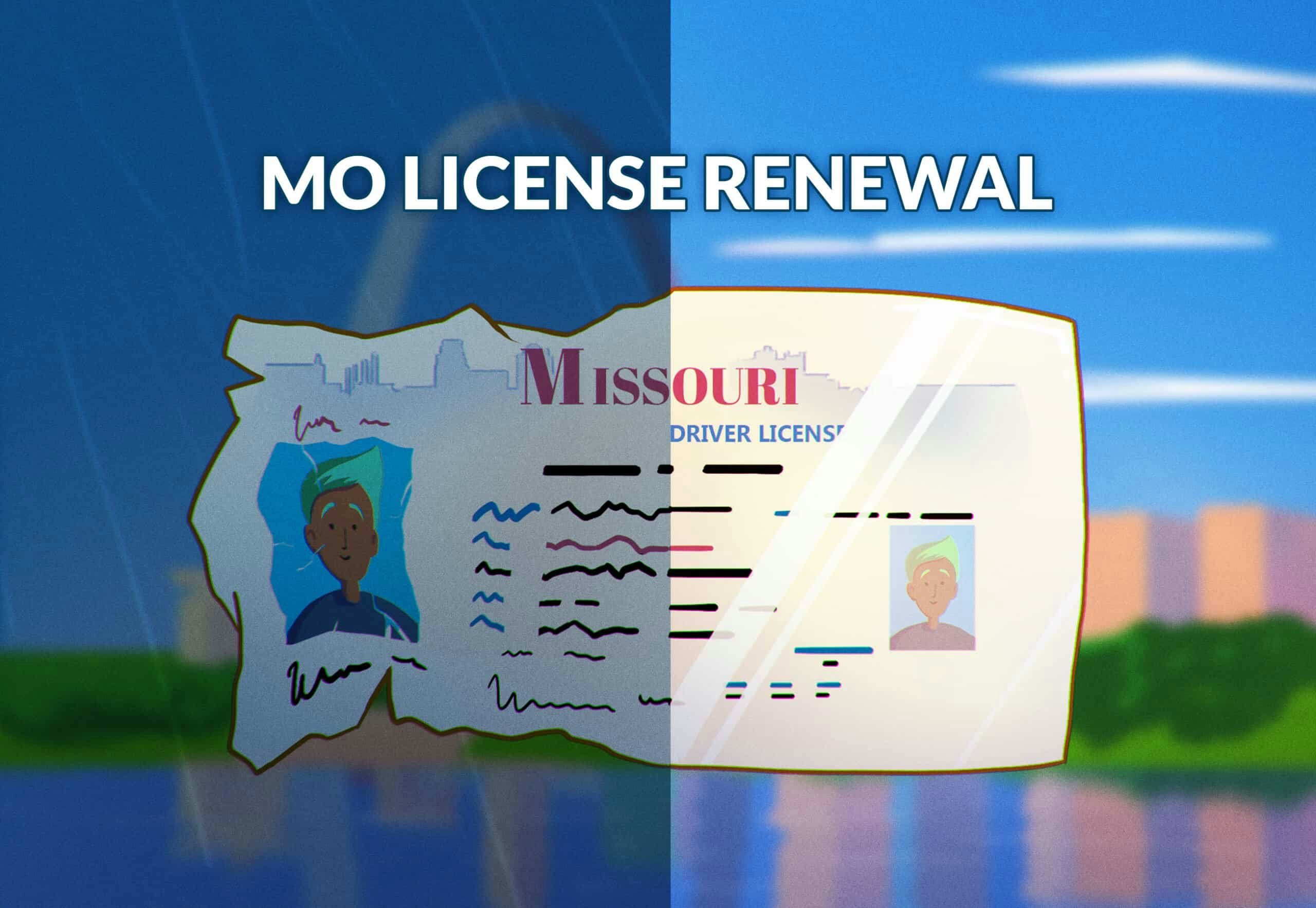 missouri drivers license issue date number