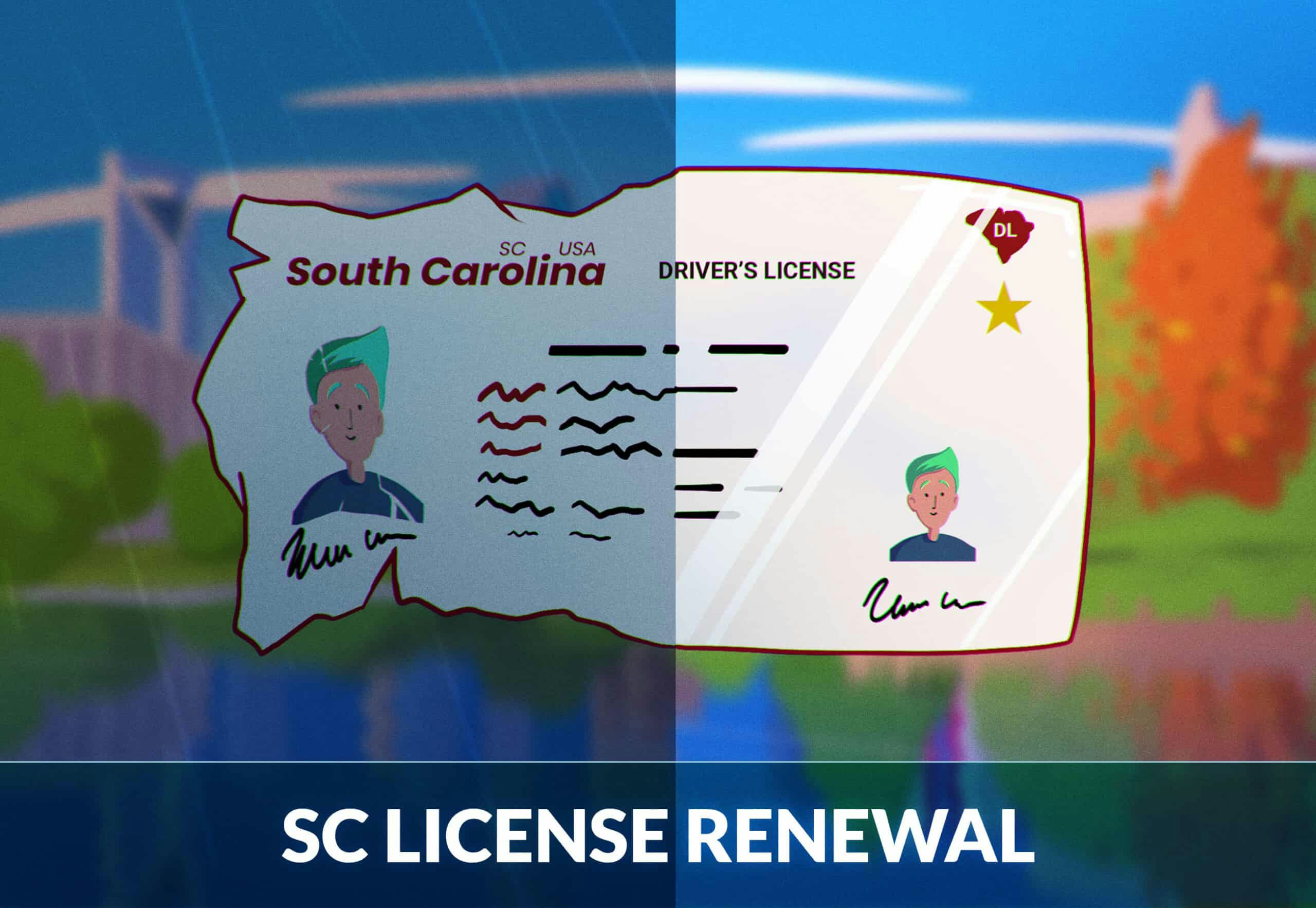 south carolina driver39s license renewal