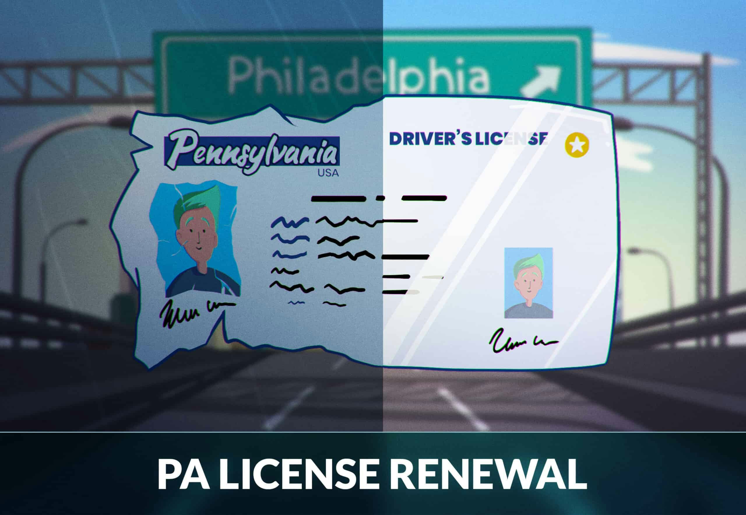 pennsylvania duplicate drivers license correted address change