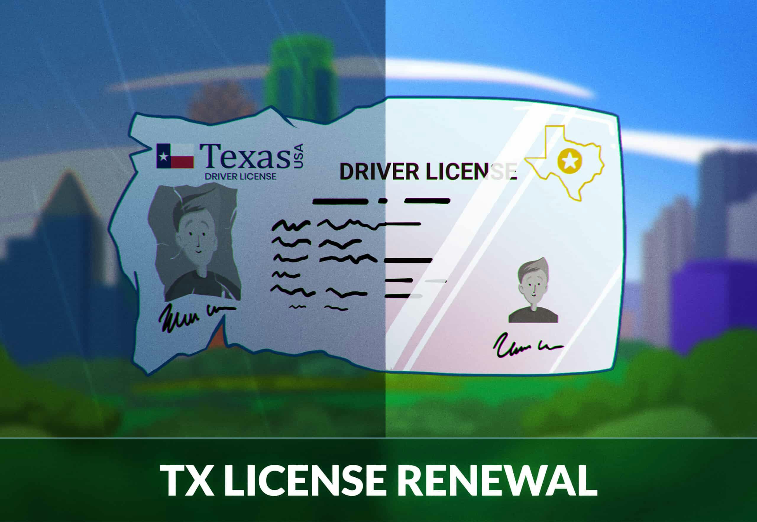 Texas Driver S License Renewal Guide Zutobi Drivers Ed   Texas Drivers License Renewal 1 Scaled 